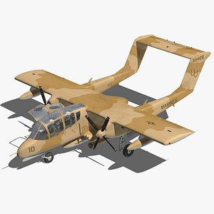 3D model OV10 Bronco