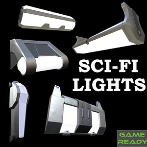 sci fi lights model