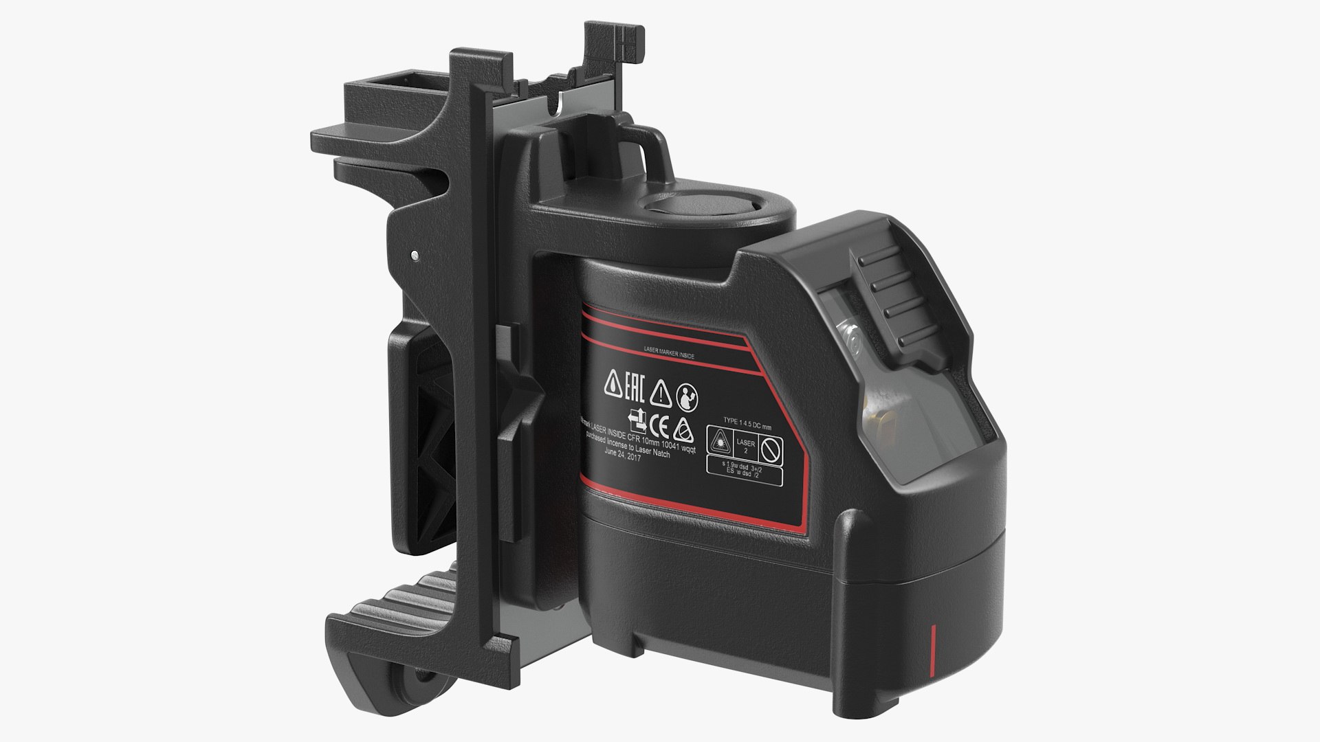Self Leveling Cross Line Laser Level 3D model preview