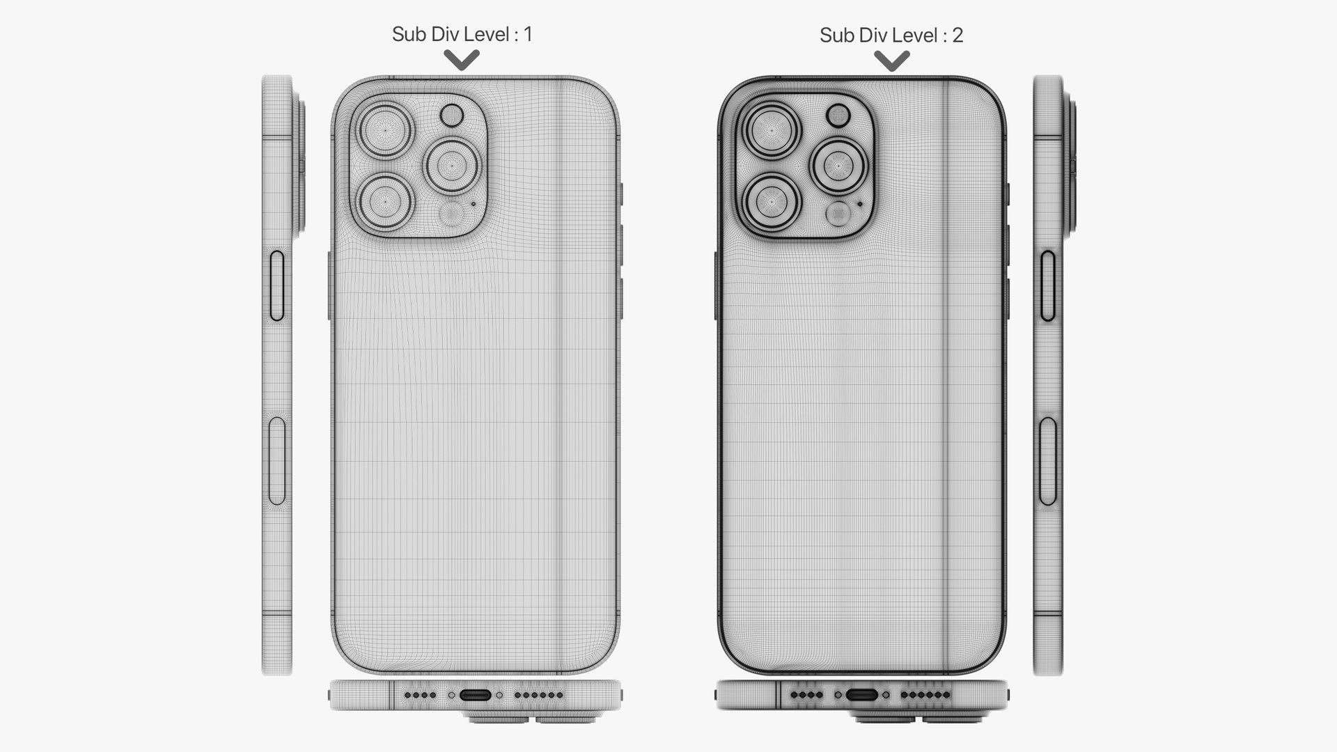 iPhone 15 Pro - Pro Max Collection model https://p.turbosquid.com/ts-thumb/RE/GTPQIA/cI/wire2/jpg/1696257840/1920x1080/fit_q87/67c6734f8847a6c8a6a8c9bb6615d1163b724f4b/wire2.jpg