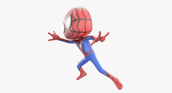 modelo 3d Dibujos animados Spiderman Original - TurboSquid 1379617