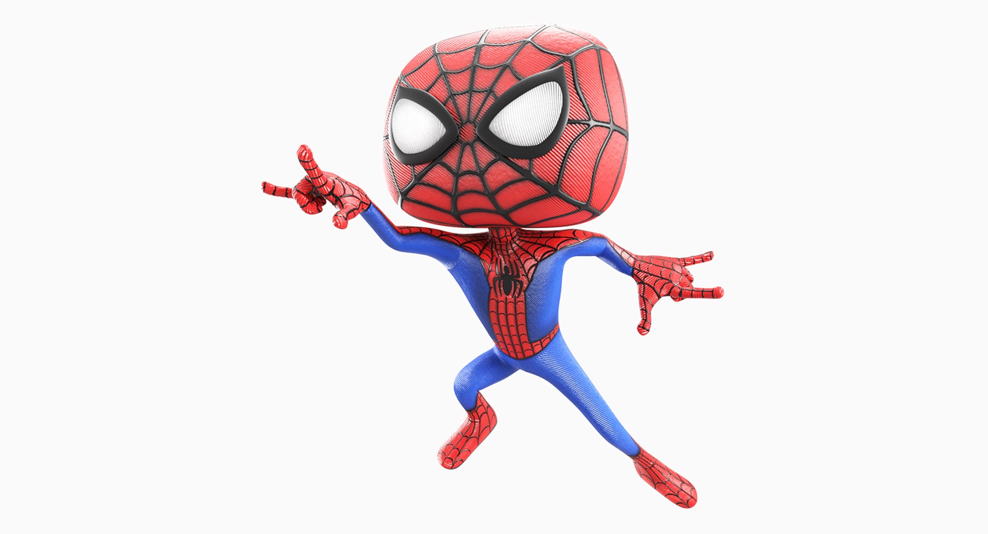 Cartoon Spider Original 3D Model - TurboSquid 1379617