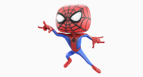 modelo 3d Dibujos animados Spiderman Original - TurboSquid 1379617
