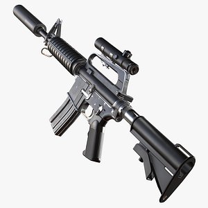 Colt AR 15 Scoped