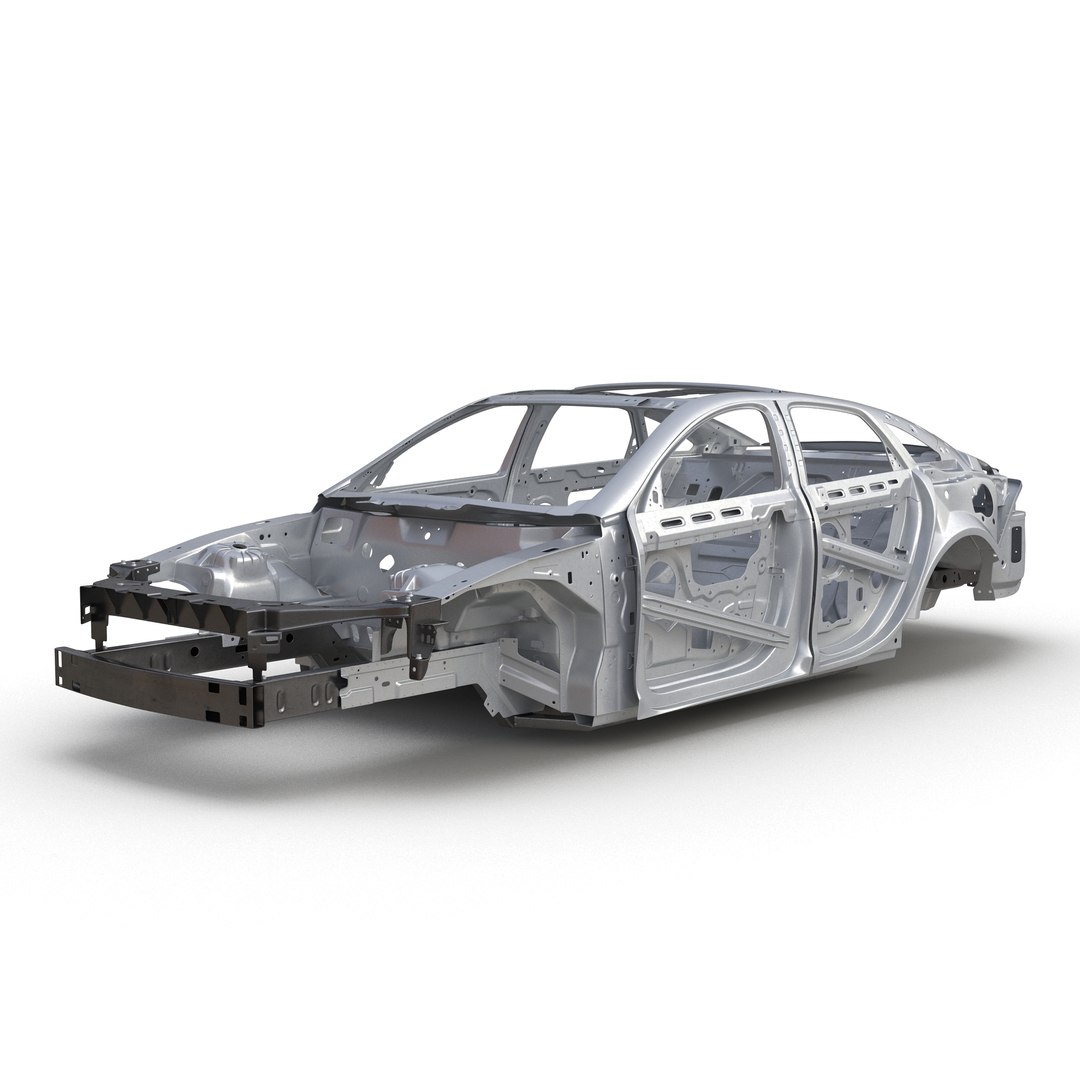 Car Frame 4 3D model preview