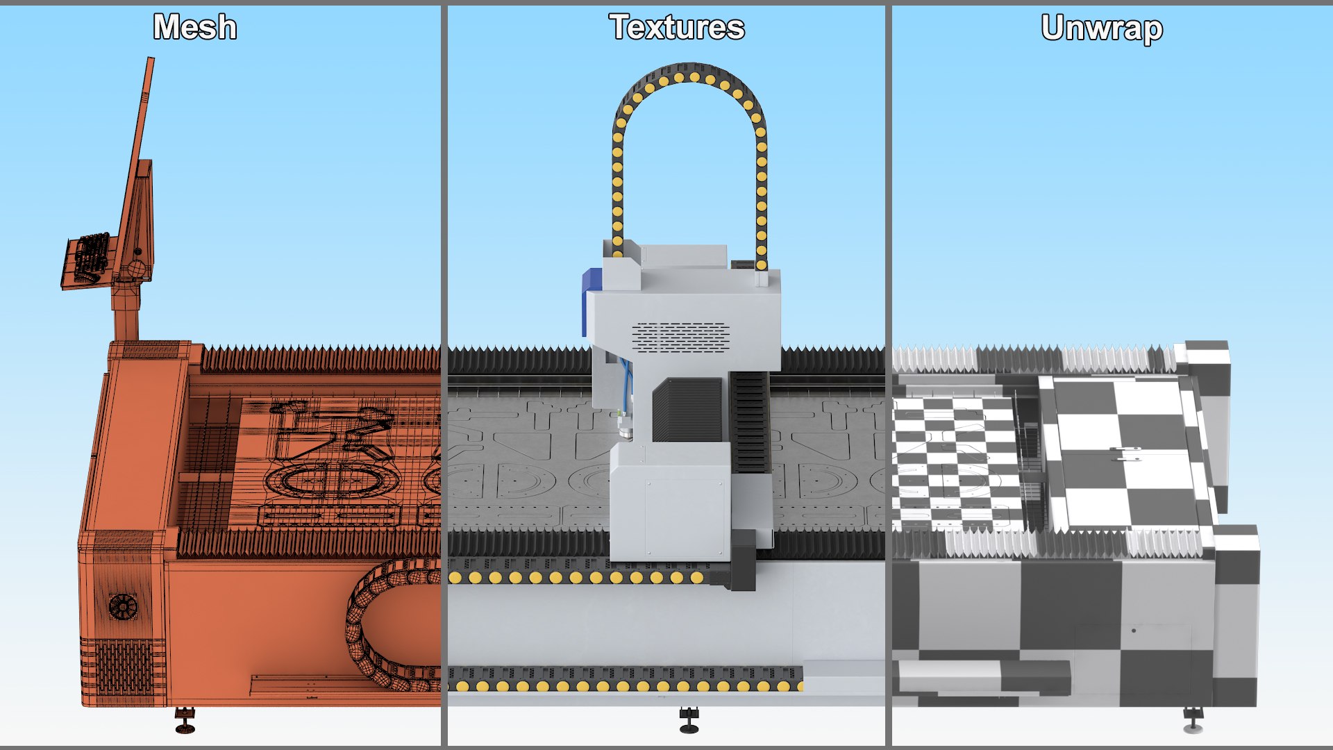 Senfeng SF-3015S Laser Cutting Machine with Steel Workpiece Rigged 3D model https://p.turbosquid.com/ts-thumb/RE/IuDM1a/4M/senfeng_sf3015s_laser_cutting_machine_with_steel_workpiece_rigged_015/jpg/1743693668/1920x1080/fit_q87/34142ec719deb51f77715e05482b89c0833b9147/senfeng_sf3015s_laser_cutting_machine_with_steel_workpiece_rigged_015.jpg