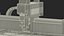 Senfeng SF-3015S Laser Cutting Machine with Steel Workpiece Rigged