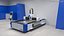 Senfeng SF-3015S Laser Cutting Machine with Steel Workpiece Rigged