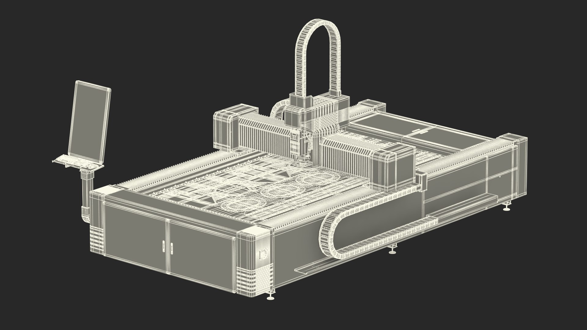 Senfeng SF-3015S Laser Cutting Machine with Steel Workpiece Rigged 3D model https://p.turbosquid.com/ts-thumb/RE/IuDM1a/x3/reproduction__senfeng_sf3015s_laser_cutting_machine_with_steel_workpiece_rigged_003/jpg/1747463829/1920x1080/fit_q87/9d2d4125469dbb80b1788c329fe36b82510650d5/reproduction__senfeng_sf3015s_laser_cutting_machine_with_steel_workpiece_rigged_003.jpg