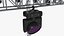 Stage Truss System With LED Wash Lights 1