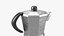 Achteckige Espressokanne für den Herd – Küchenaccessoire
