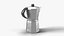 Achteckige Espressokanne für den Herd – Küchenaccessoire