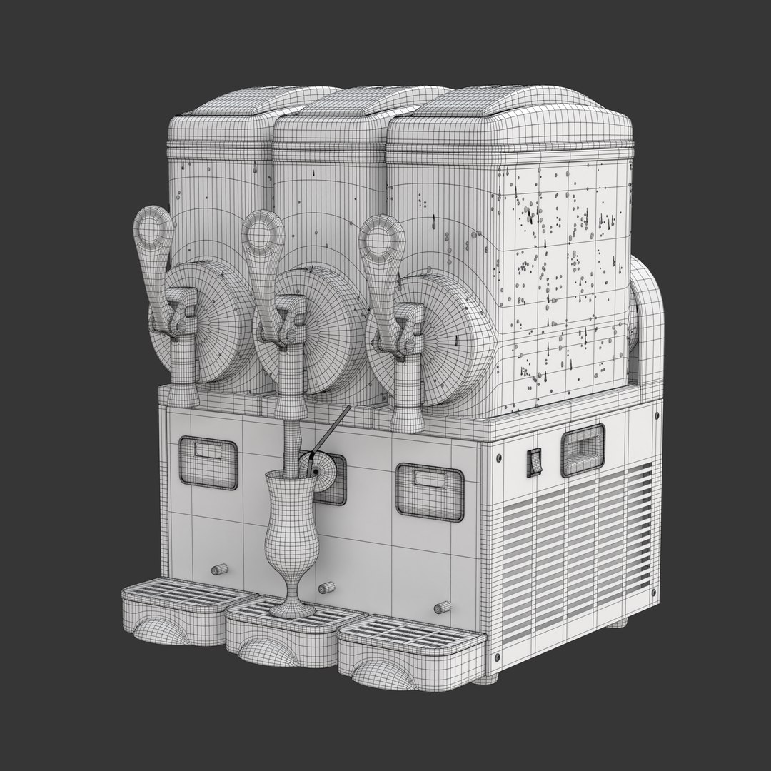 Slush Machine model https://p.turbosquid.com/ts-thumb/RE/PMe8Jj/Ij/wireframe05/png/1783488273/1920x1080/fit_q87/9cd3c197c4d77bfd5ad756bb5b6a6ae085641fd7/wireframe05.jpg