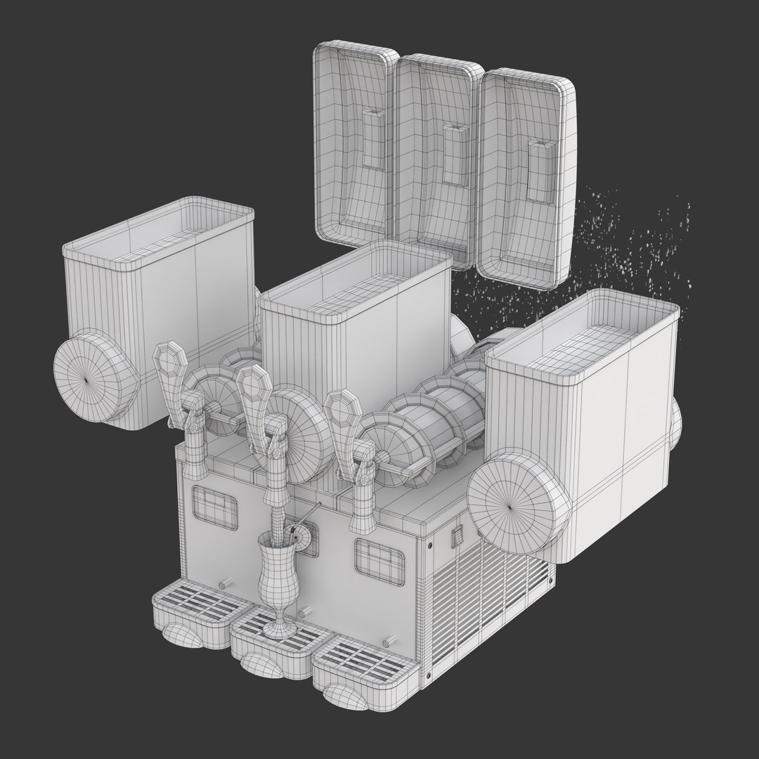 Slush Machine model https://p.turbosquid.com/ts-thumb/RE/PMe8Jj/MN/wireframe04/png/1783488273/1920x1080/fit_q87/2bc2a56210565f2a5863b97e2663b7f4bad50278/wireframe04.jpg