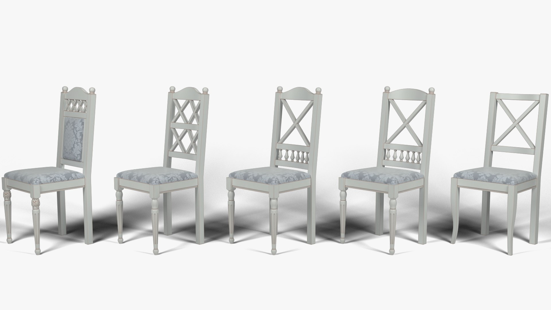 3d Kitchen Chair Model