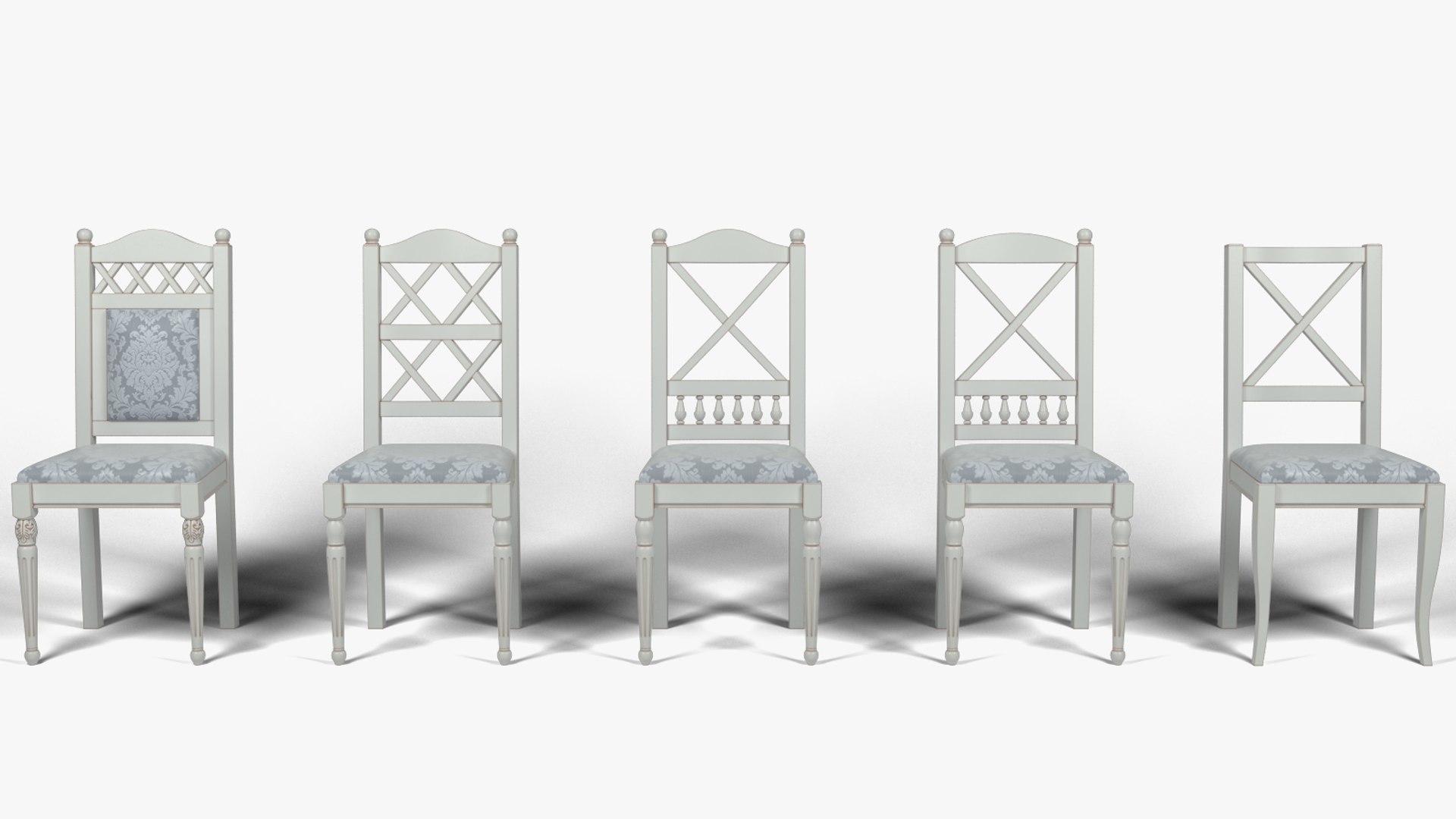 3d Kitchen Chair Model