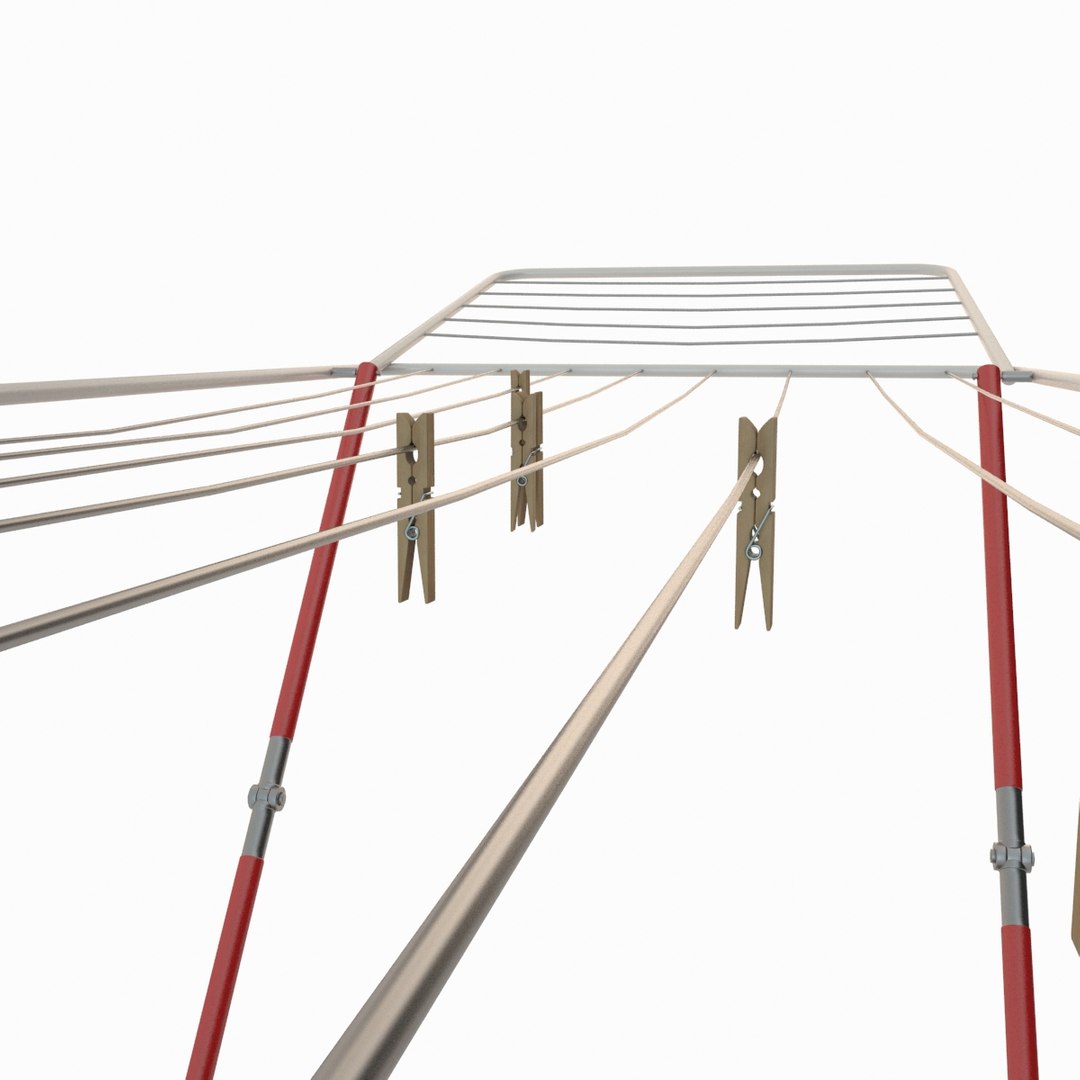 Clotheshorse 3d Model