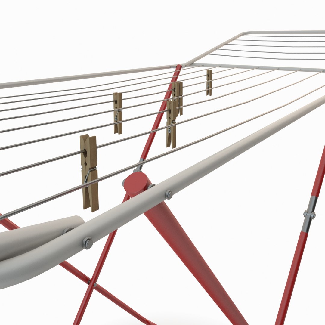 Clotheshorse 3d Model