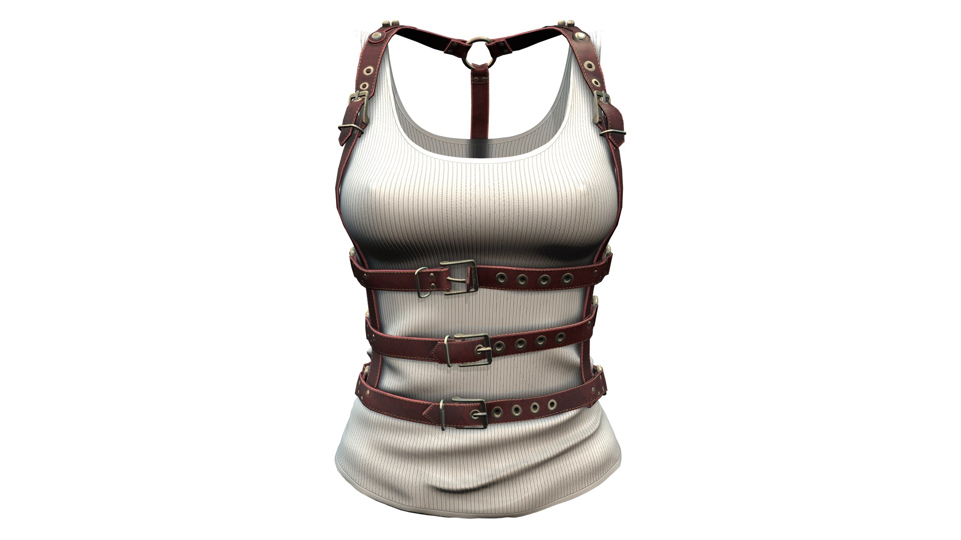 3D Steampunk Leather Harness With Top model https://p.turbosquid.com/ts-thumb/RE/WsGeJd/xD/preview1/png/1648525678/1920x1080/fit_q87/65cba4888e58a4bc5e7b9514700fc64460c4dca2/preview1.jpg