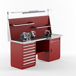 Workbench with equipment