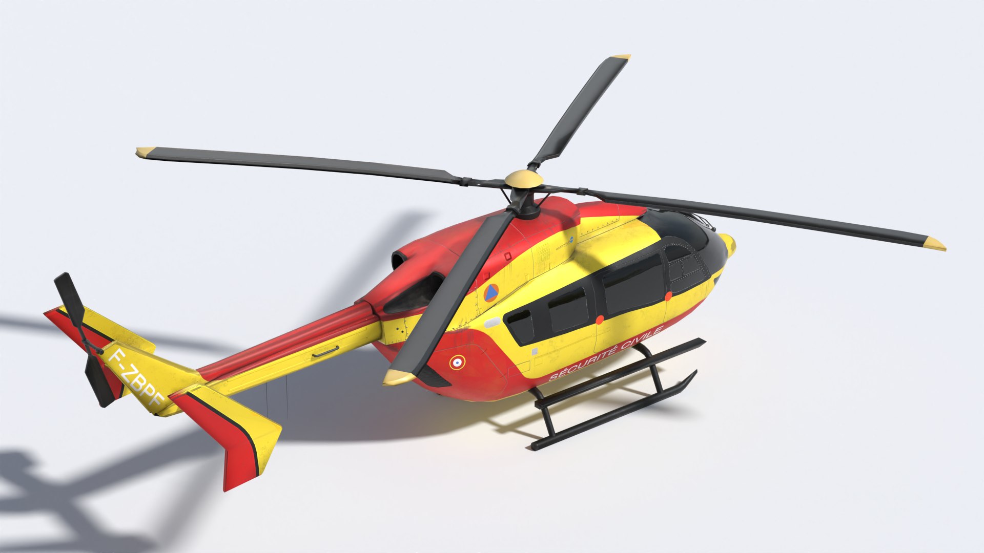 Peddinghaus 1/87 HO Scale EC145 Helicopter Decals – LifeFlight N102VU VUMC Markings (3256)