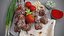 gegrilltes Fleisch Schaschlik