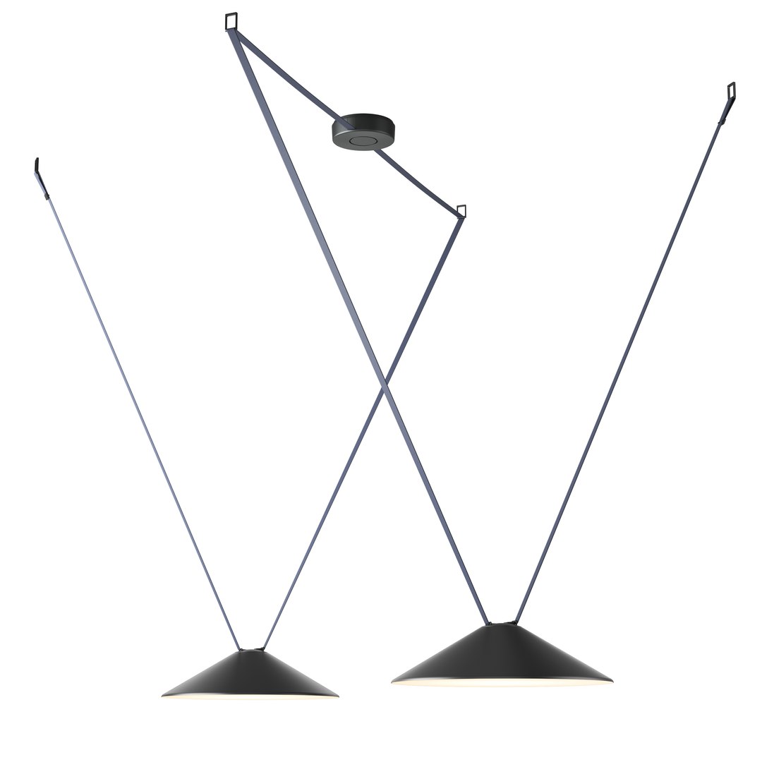 3D Vibia Plusminus Cone Model - TurboSquid 1902299