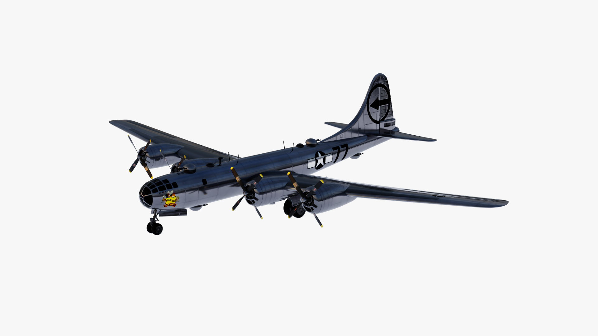 3d B-29 Superfortress 2 Bomber