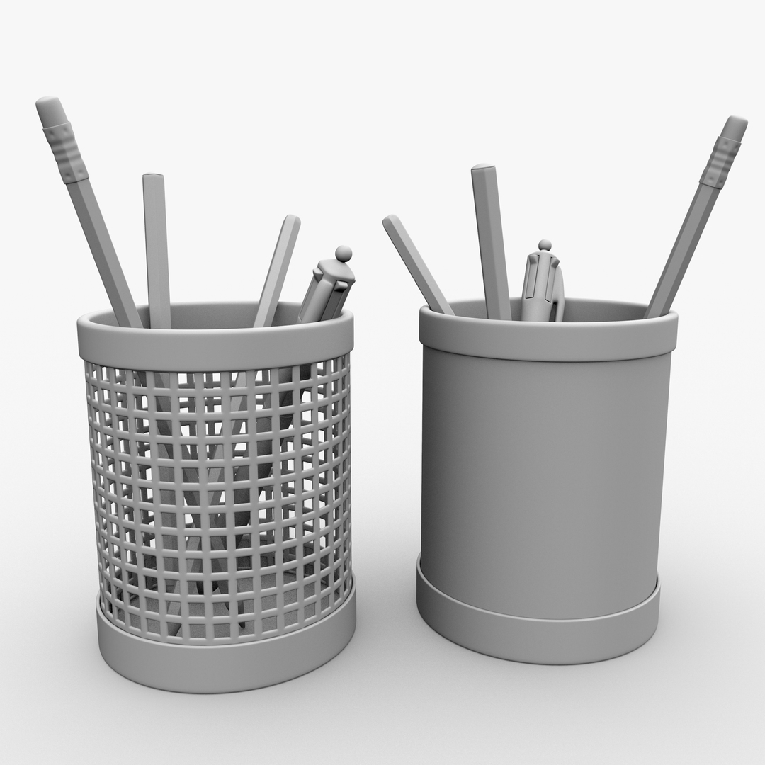 3d Model Pen Holders