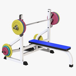 3D weight bench