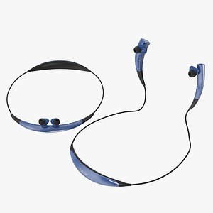 3d model bluetooth headset samsung gear