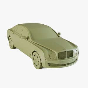 3D model Bentley Mulsanne 2011