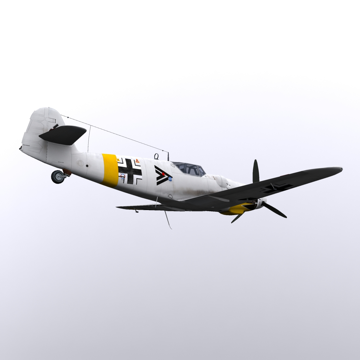 3d model german g14 erich hartmann