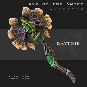 axe swarm ar 3D model