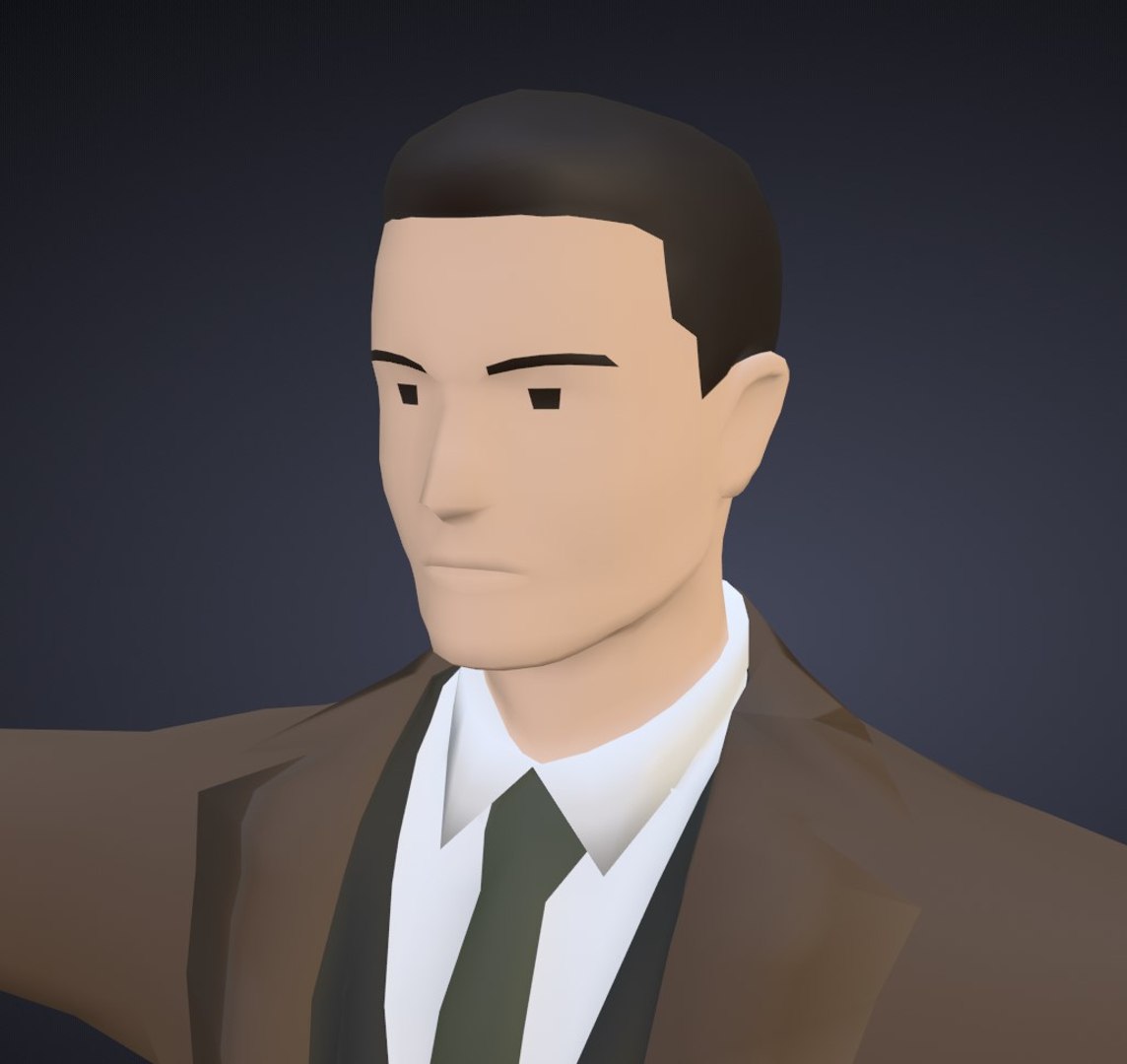 Stylized Detective Optimised Version 3D Model - TurboSquid 2149282