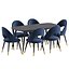 Rossini Chair and Clover Table