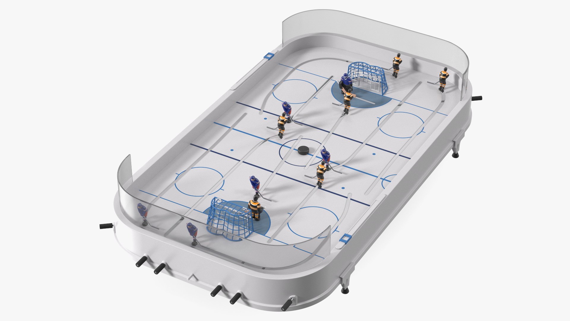 Table Hockey 3D model preview