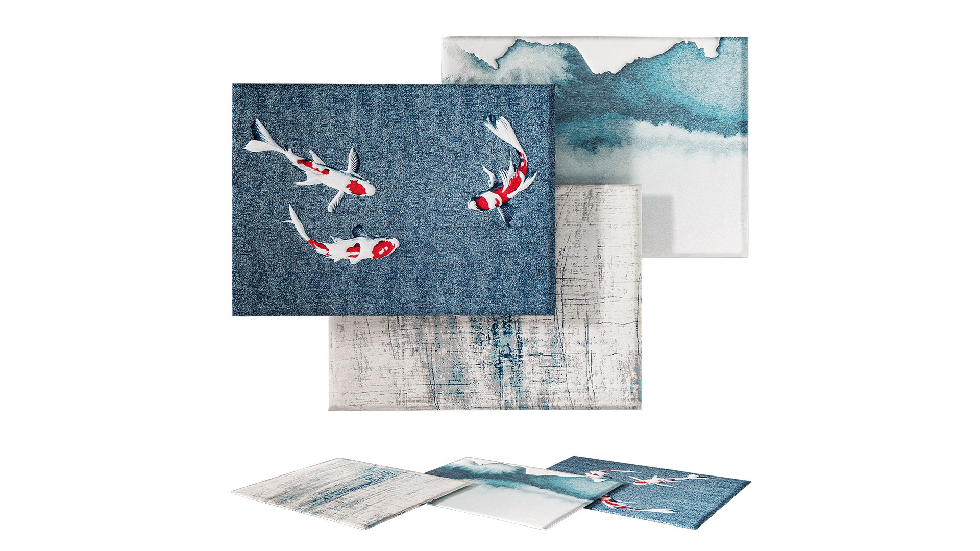 Set of Rugs LDP - Koi and Abstract Series model https://p.turbosquid.com/ts-thumb/RF/9tIuKg/hi/setrug2/jpg/1774959268/1920x1080/fit_q87/f7ebc6f6cbce9175ac8376705c9e5e75b569933a/setrug2.jpg