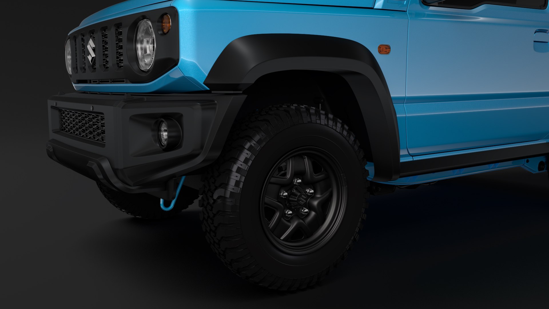 3D Suzuki Jimny Sierra Jc Model - TurboSquid 1367246
