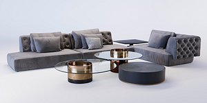 fiona sofa 3D model
