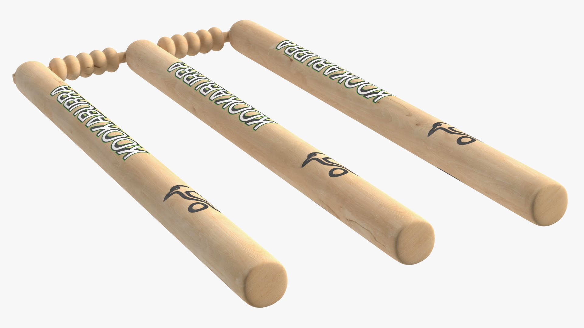 3D Kookaburra Cricket Stumps Set - TurboSquid 2202043