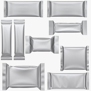 Collection Chocolate Bars 9in1 3D