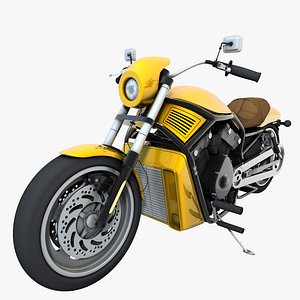 3d generic motorcycle