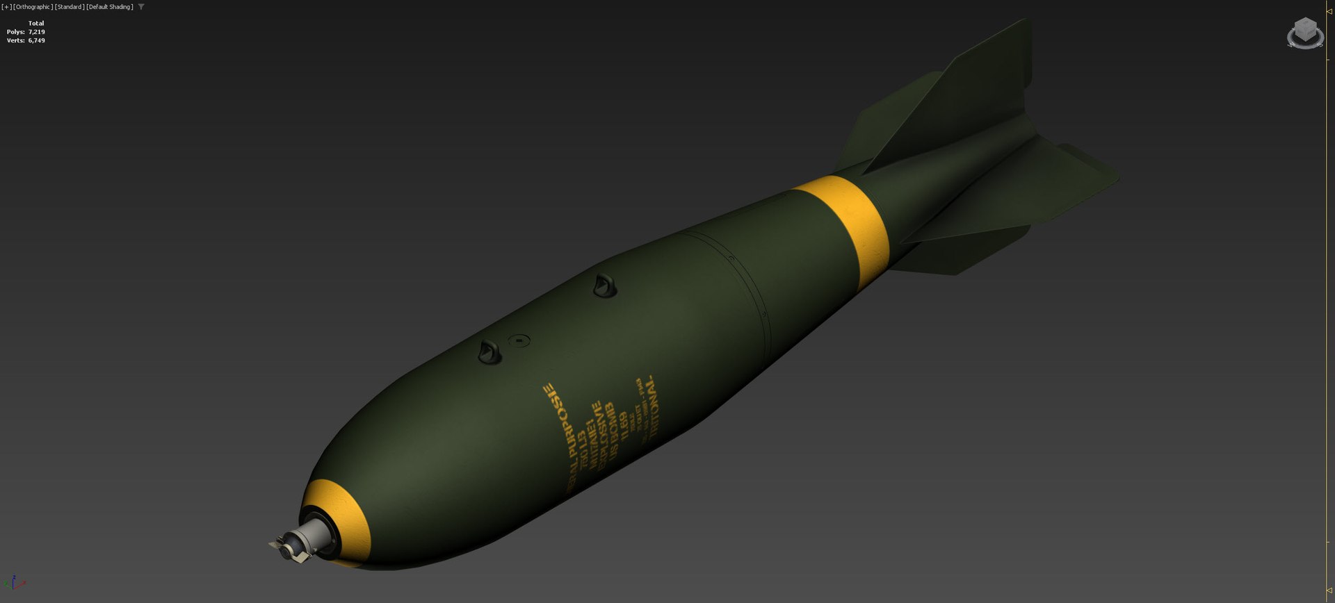 M117 Bomb 3D Model - TurboSquid 2294156