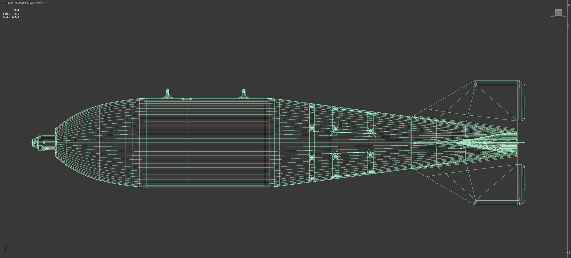 M117 Bomb 3D Model - TurboSquid 2294156