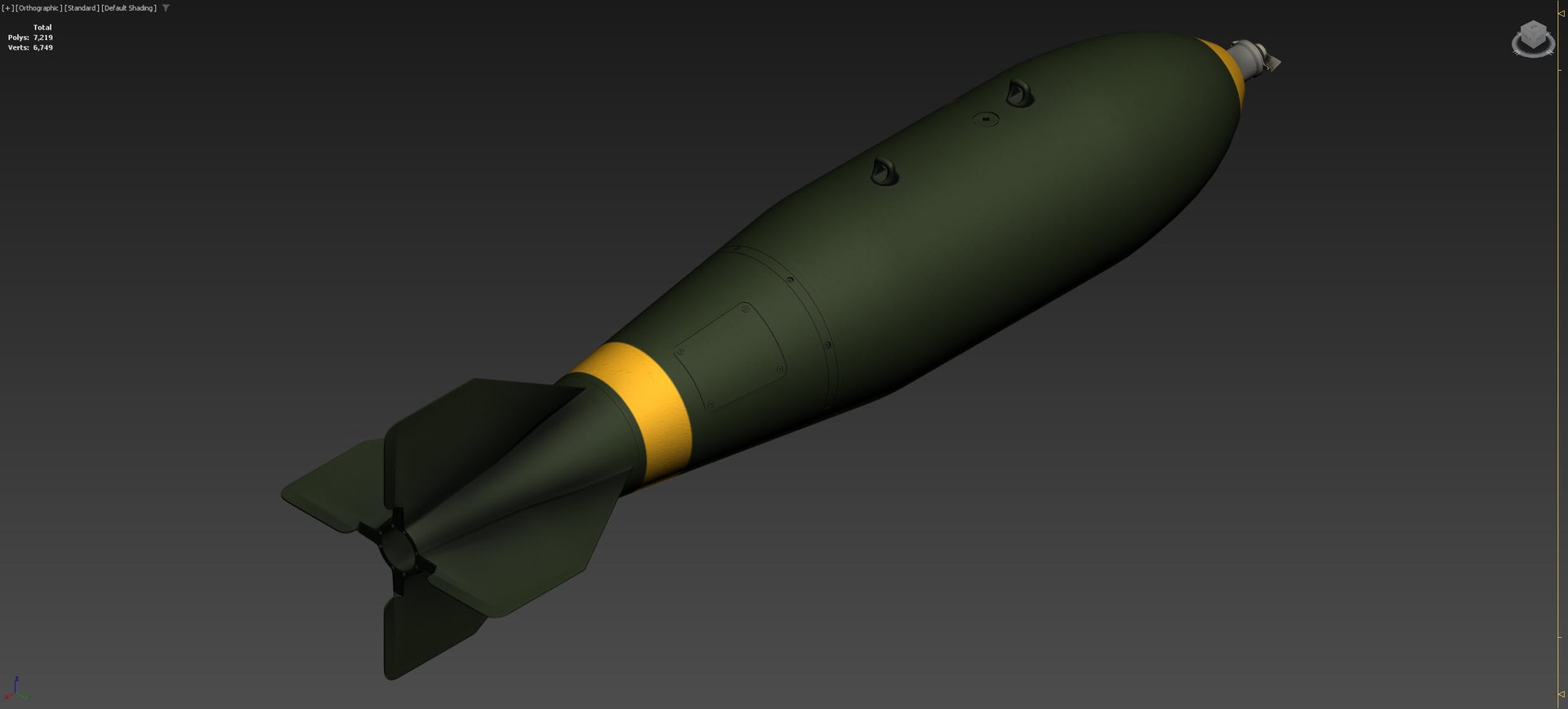 M117 Bomb 3D Model - TurboSquid 2294156