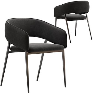 Globewest Eliza Dining Armchair 3D model