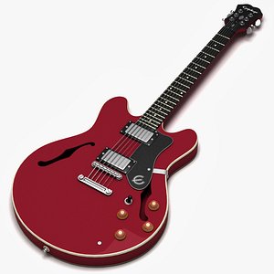 electric guitar 3d model