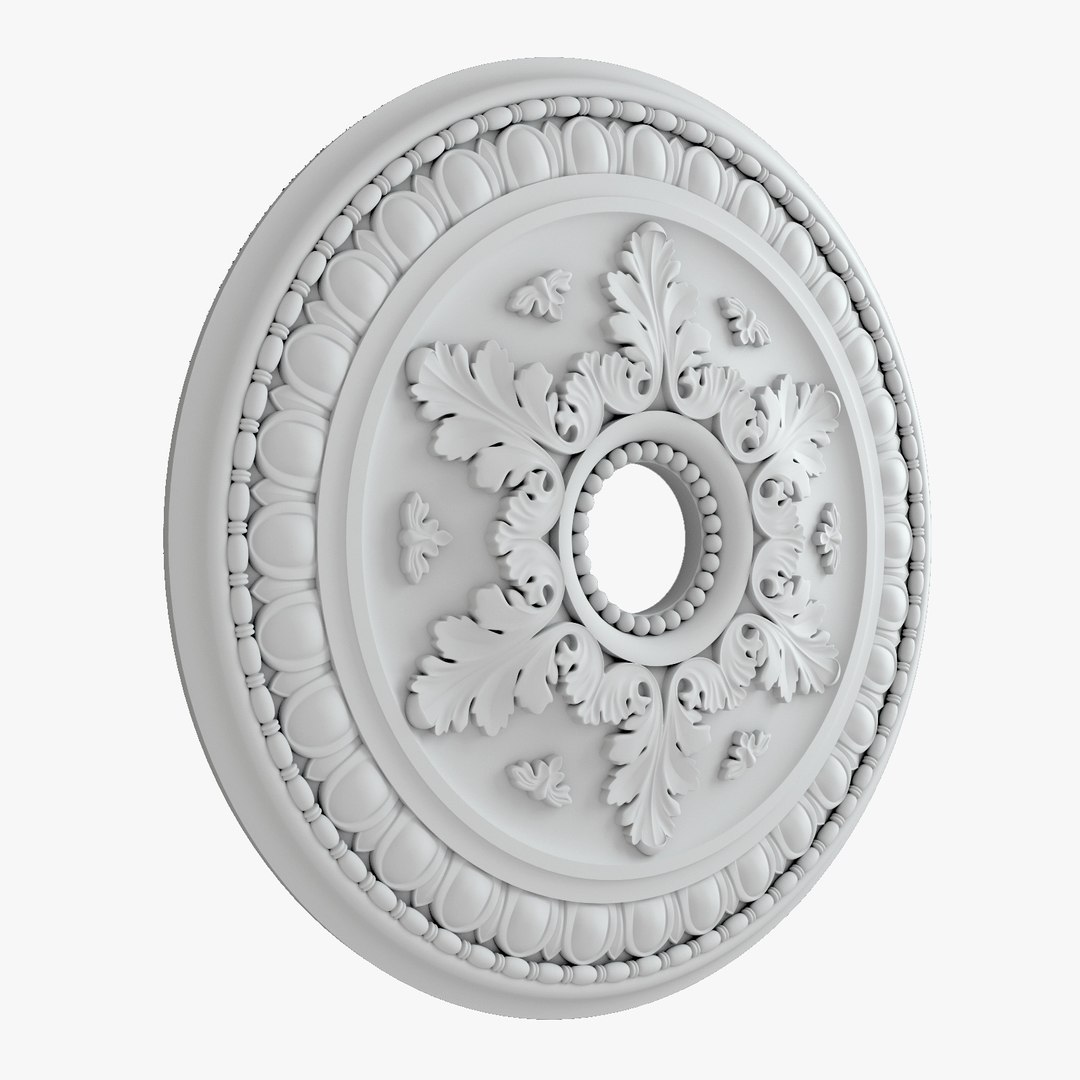 3d Obj Rosette 2