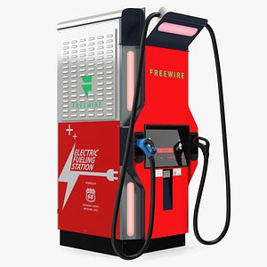 Freewire Ultrafast EV Boost Charger 200 Red